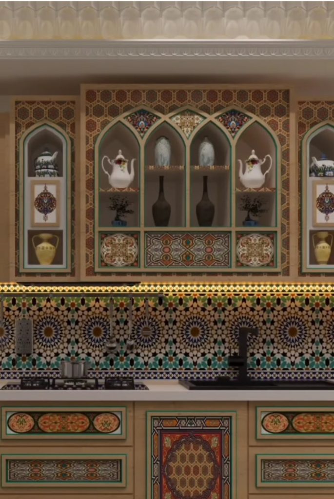 طرح اولیه کابینت سنتی