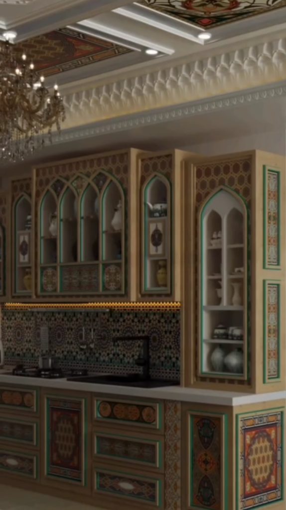 طرح اولیه کابینت سنتی